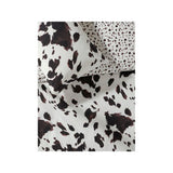 Cowhide reversible duvet set king size, imported from the UK
