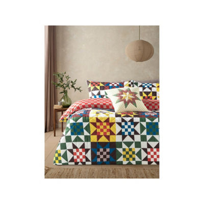 Pinsonic patch duvet set single western design, imported from the UK