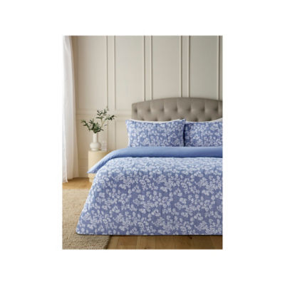 Matelassé duvet set single oriental blossom - British product
