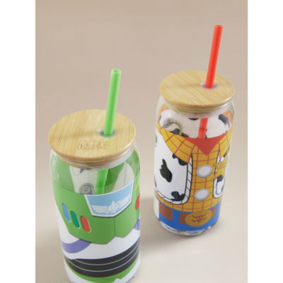Disney Toy Story glass cans set of 2 - British product