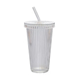 Ribbed iced drink can glassware, imported from the UK