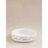 White bunny pasta bowl stoneware - British product