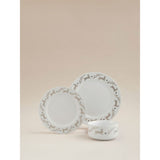 White Bunny dinner set 12 piece stoneware, UK version