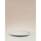 White Bunny stoneware dinner plate, UK version
