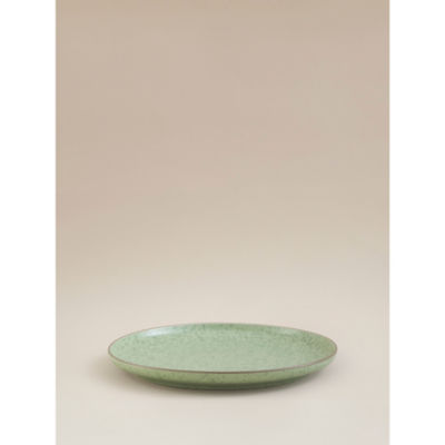 Green concrete dinner plate 26.6cm (British brand)