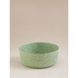 Green concrete stoneware cereal bowl 14.5cm - British product