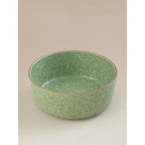 Green concrete stoneware cereal bowl 14.5cm - British product