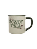 Howdy Yall stoneware mug, UK version