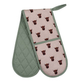 Highland Cow oven glove - British product