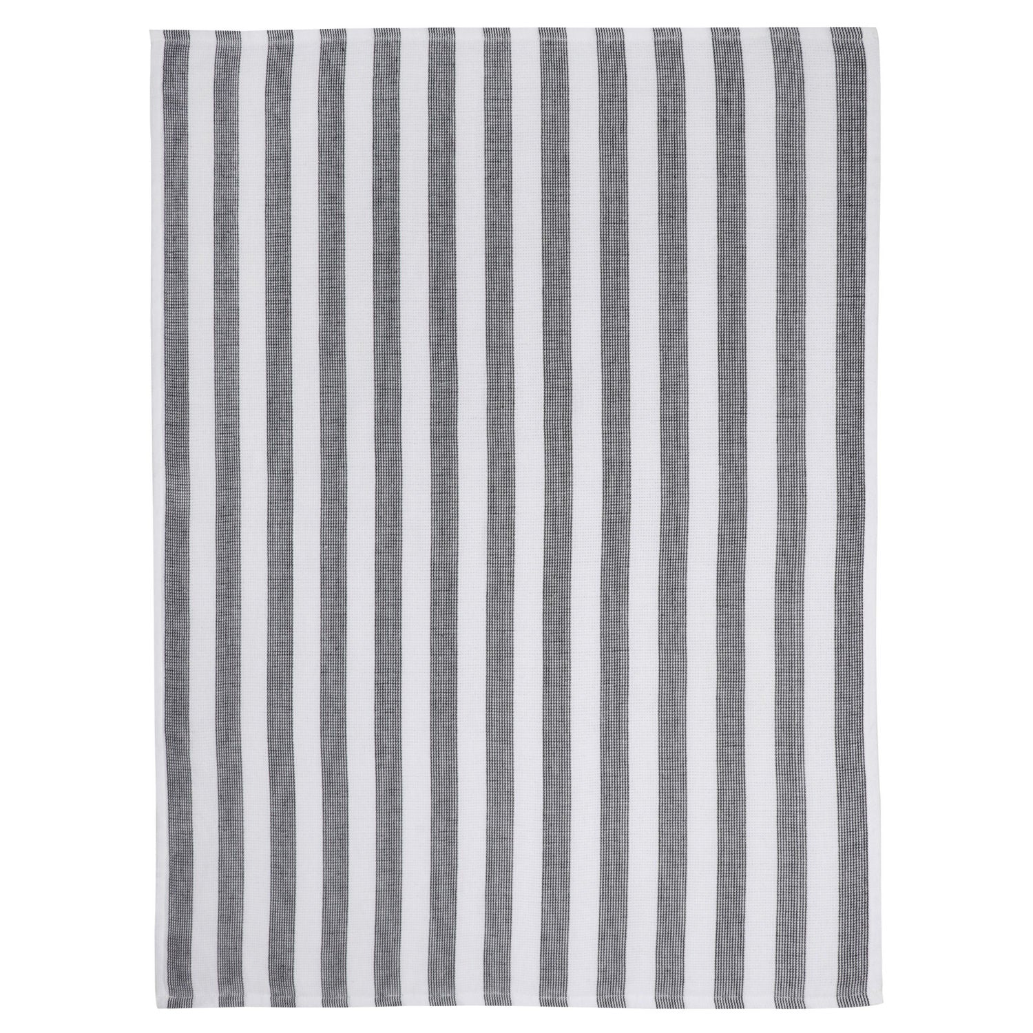 Large black tea towel 70x50cm, UK version