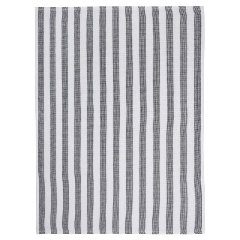 Large black tea towel 70x50cm, UK version