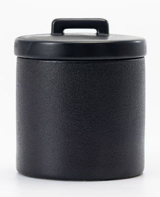 ASDA Black Textured Canister- Buy online at McGrocer