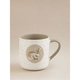 3D Bunny Mug natural stoneware 11.6cm - British product