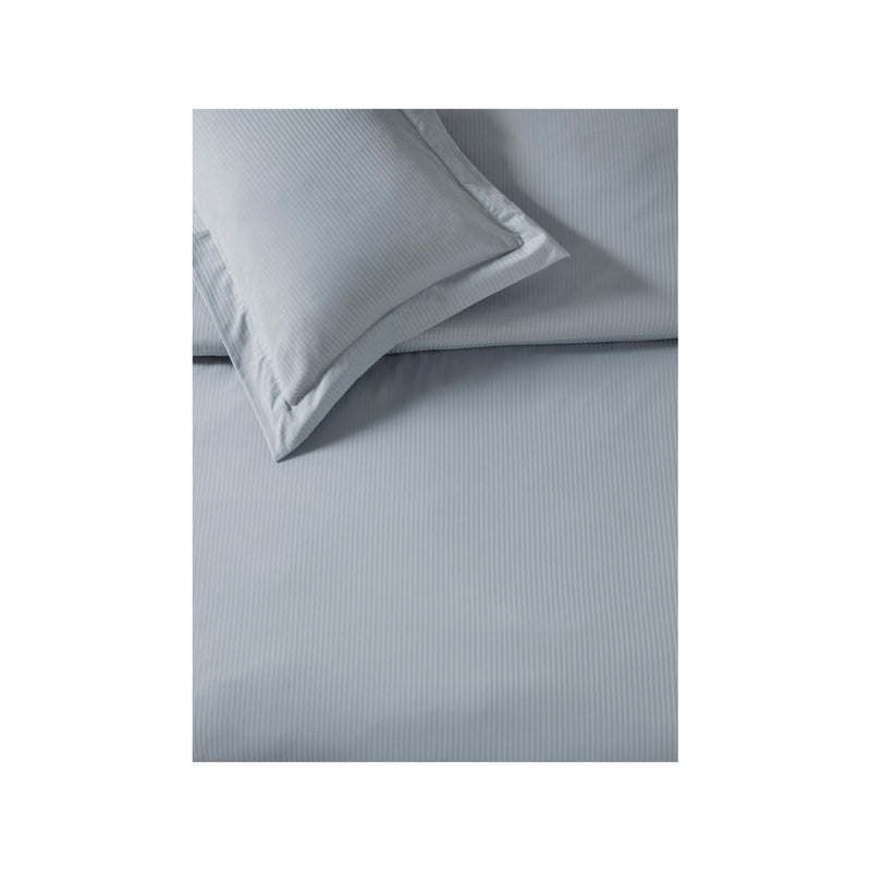 Satin stripe cotton duvet set super king, imported from the UK