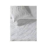 Cotton duvet set king size wavy stripe tufted design (British brand)