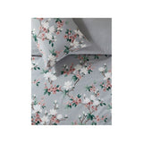 Sateen floral cotton reversible duvet set super king, imported from the UK