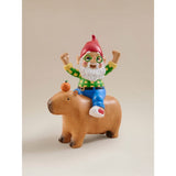 Capybara Gnome hand painted ornament - British product