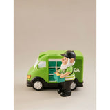 Delivery Driver Gnome ornament hand painted design, imported from the UK
