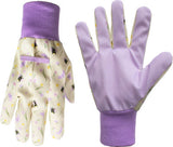 In Bloom gardening gloves medium size textured palm - British product