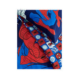Marvel Spider-Man navy reversible duvet set single - British product