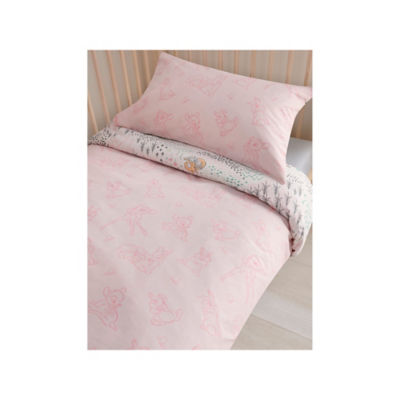 Disney Bambi reversible cotton duvet set, toddler size (British brand)