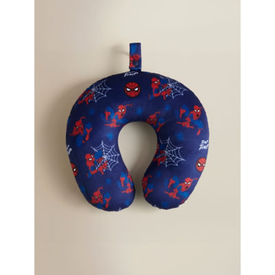 Marvel Spider-Man travel pillow in navy polyester, UK version