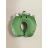 Children's travel pillow green dino 28x31 cm - British product