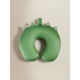 Children's travel pillow green dino 28x31 cm - British product