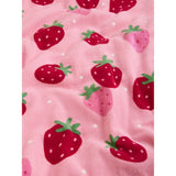 Pink Strawberry printed beach towel 71x52cm (British brand)