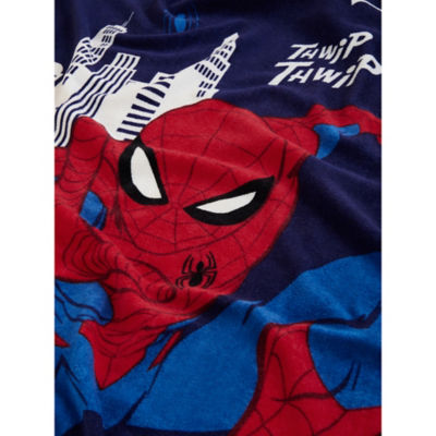 Marvel Spider-Man navy beach towel 71x52 cm - British product