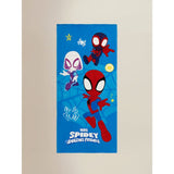 Marvel Spidey & Friends cotton beach towel 71x52 cm (British brand)