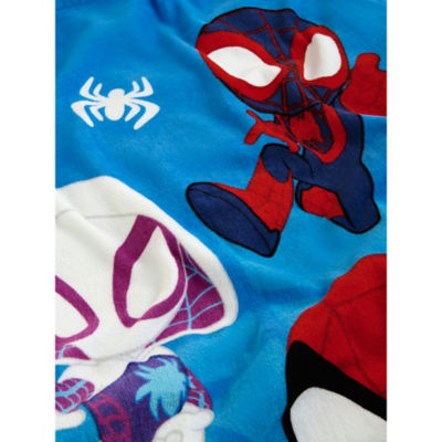 Marvel Spidey & Friends cotton beach towel 71x52 cm (British brand)