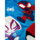 Marvel Spidey & Friends cotton beach towel 71x52 cm (British brand)