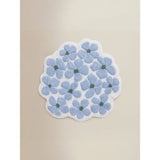 Stacey Solomon blue hydrangea bath mat - British product