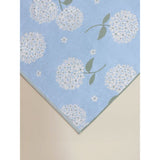 Stacey Solomon blue hydrangea bath sheet - British product