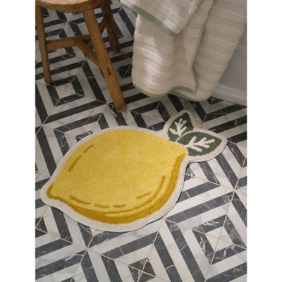ASDA Stacey Solomon Lemon Cotton Bath Mat- Buy online at McGrocer