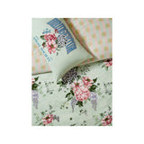 Bridgerton duvet set green floral king (British brand)