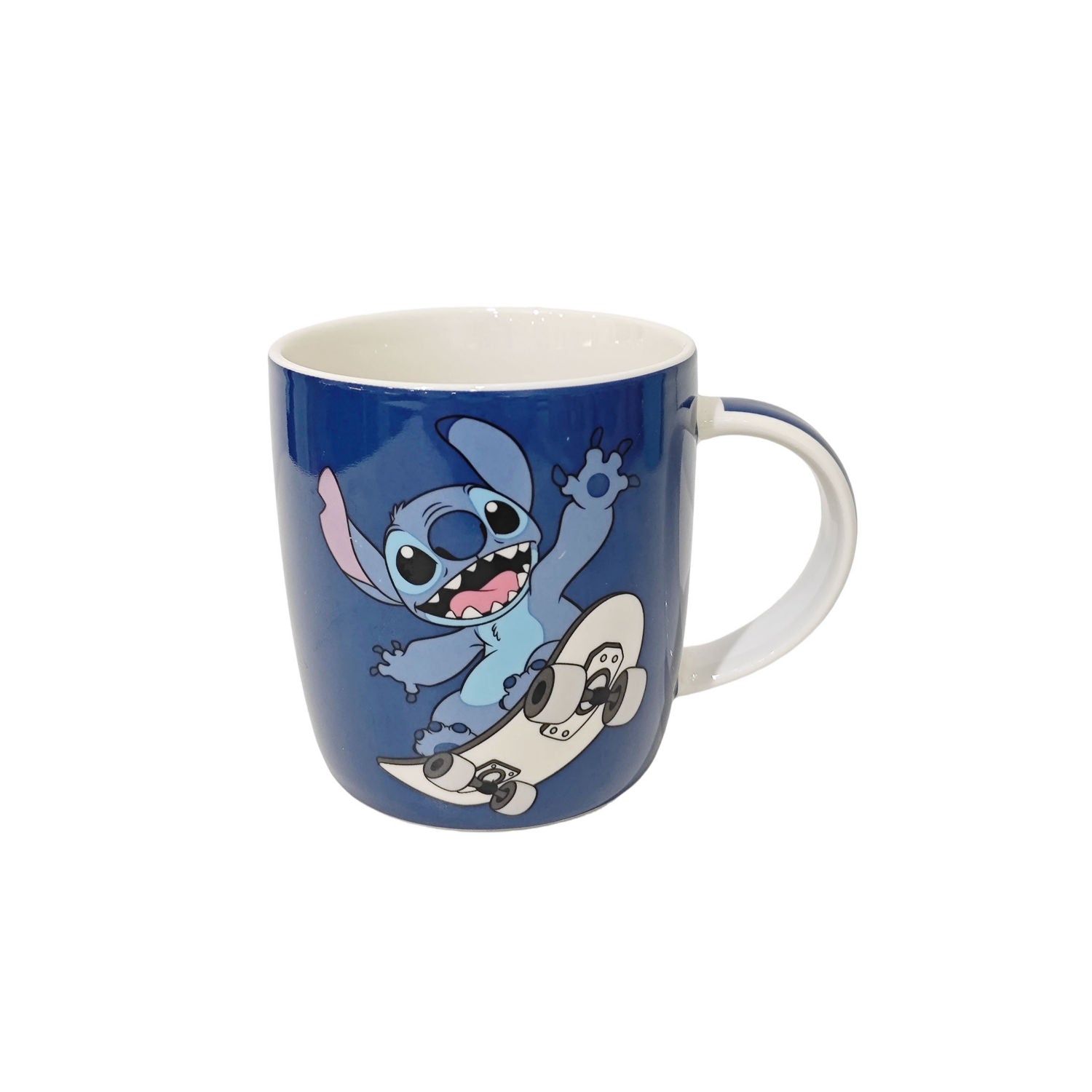 Stitch skateboard mug stoneware 12.5cm UK version