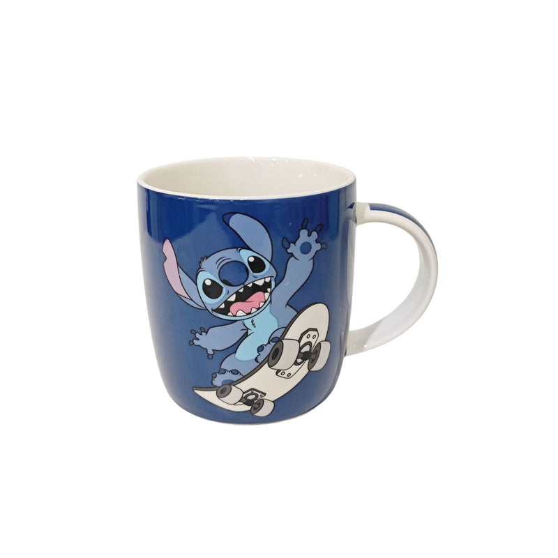 Stitch skateboard mug stoneware 12.5cm UK version
