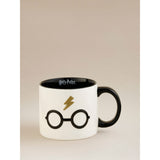 Harry Potter black and white stoneware mug (British brand)