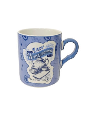 Bridgerton Lady Whistledown mug stoneware 11.5cm (British brand)