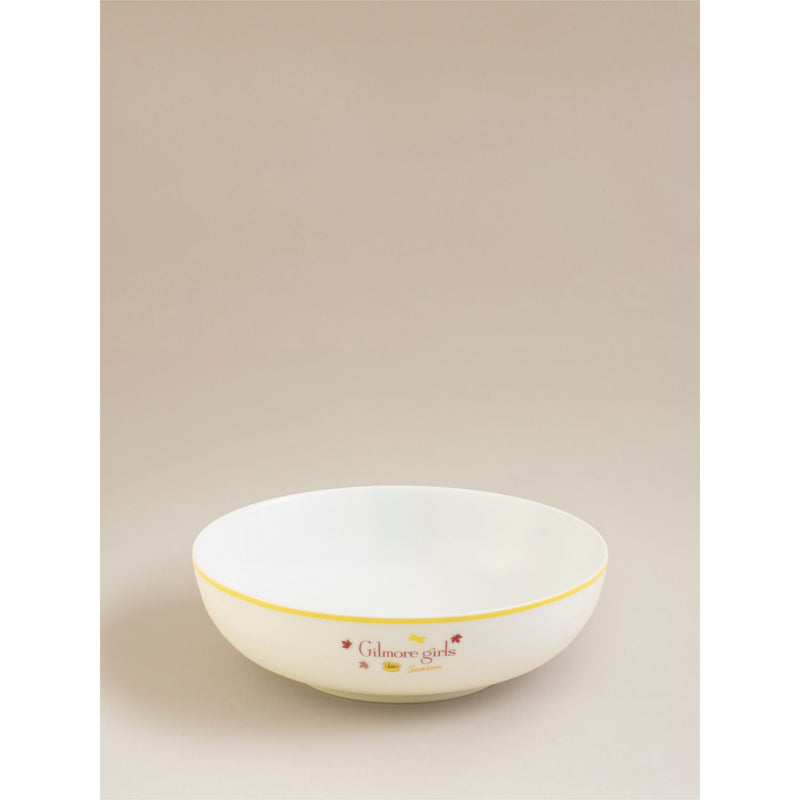 Gilmore Girls white pasta bowl licensed merchandise - British product