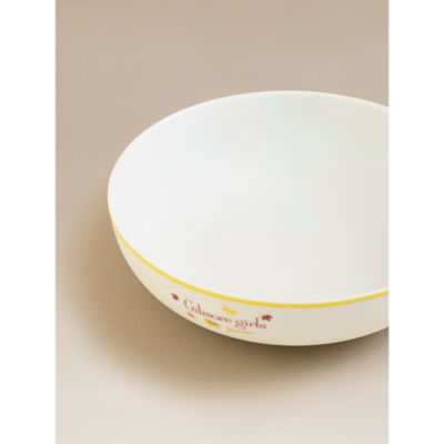 Gilmore Girls white pasta bowl licensed merchandise - British product