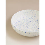 Blue and white stoneware pasta bowl 21.3cm (British brand)