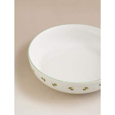 White Bee Pasta Bowl 21.2cm - British product