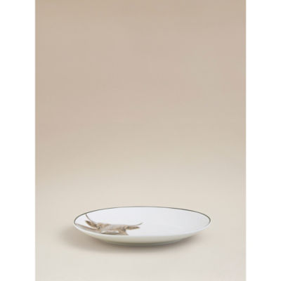White Highland Cow porcelain dinner set 12-piece, UK version