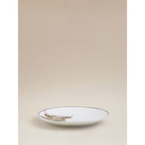 White Highland Cow porcelain dinner set 12-piece, UK version