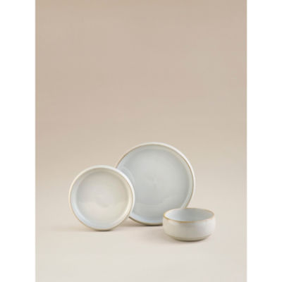 ASDA White Reactive Glaze Dinner Set 12 Piece- Buy online at McGrocer