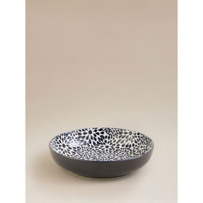 ASDA Blue & White Floral Pasta Bowl- Buy online at McGrocer