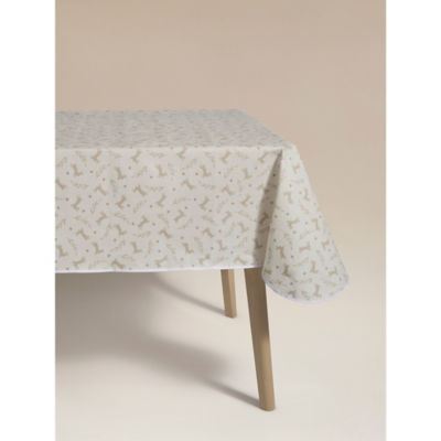 tablecloth white bunny wipeclean 28x15.5cm (British brand)